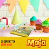 Servietten Biene Maja 33x33cm 20er 2-lagig buntes Tischdeko Produktbild-Vorschau 2