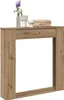 vidaXL Krbová obestavba Artisan dub 100x20x100 cm materiál Náhled obrázku produktu 2