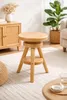 Hocker Massiv Schemel Stuhl Sitzmöbel Buche Drehhocker Produktbild-Vorschau 2