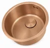 Pure.Sink Rondo Rundes Waschbecken aus Kupfer, flach Produktbild-Vorschau 5