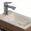 Badplaats Mobile Lavamani Thermis 40 x 22 cm - Noce Marrone Anteprima dell’immagine prodotto 3