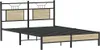 vidaXL Bettgestell ohne Matratze Sonoma-Eiche 137x190 cm Produktbild-Vorschau 4