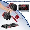 DH FitLife 24 kg verstellbare Hanteln 3-24 kg (12-in-1) mit Produktbild-Vorschau 2
