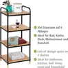 WENKO Regal LOFT 4 Etagen Bambus Bad Küche Wohn Zimmer Produktbild-Vorschau 2