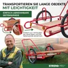 Vozík Optimus, přepravní vozík, s dřevěným boxem, max. 240 Náhled obrázku produktu 4