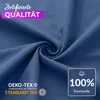 EllaTex Renforcé Bettlaken ohne Gummizug 140x200 Baumwolle Produktbild-Vorschau 4