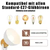 ZMH faretto da soffitto bianco vintage 2 fiamme faretto Anteprima dell’immagine prodotto 7