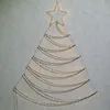 LED Tannenbaum - Wanddeko - zum Aufhängen - 200 bernsteinfarbene LED - H: 1,5m - Außentrafo Produktbild-Vorschau