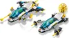 Two LEGO space ships are shown, one larger and one smaller, with an arrow indicating transformation. Produktbild-Vorschau