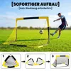 SPORTNOW Prenosné futbalové bránky typu "pop-up" vhodné do Náhľad obrázku produktu 4