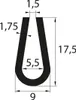 V5 Kantenschutz EPDM Gummiprofil Fassungsprofil Produktbild-Vorschau 6