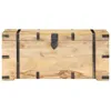 vidaXL Truhe 90x40x40 cm Mango Massivholz Produktbild-Vorschau 2
