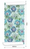10m VLIES TAPETE Rolle Blaue Windrosen Blüten Blumen Floral Produktbild-Vorschau 3