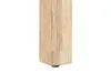 A close-up shot of the bottom of a wooden table leg. Podgląd zdjęcia produktu