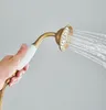Sprchový set ARI retro, mosazná nástěnná baterie s Náhled obrázku produktu 7