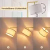 EDISHINE Stehlampe Wohnzimmer Gold, Bogenlampe mit Produktbild-Vorschau 2