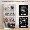 BROTTAR Vitrine mit LED Beleuchtung und Glastüren Weiß Produktbild-Vorschau 5