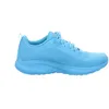 A side view of a single blue sneaker against a white background. Podgląd zdjęcia produktu