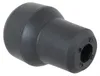 Rückansicht von Für Hyundai Getz 2002-2007 Schaltknauf 5-Gang + Schaltmanschette mit Rahmen mit Fokus auf Befestigungselemente Produktbild-Vorschau