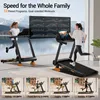 Laufband für Zuhause, mit 3-Bildschirm-Display,12 km/h, Produktbild-Vorschau 3