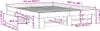 vidaXL Bettgestell Betongrau 150x200 cm Holzwerkstoff Produktbild-Vorschau 7