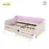 Okwish rozkládací pohovka 90x200 ambient light s dálkovým Náhled obrázku produktu 9