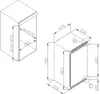 Amica - UKSD 361 951 - Unterbau-Kühlschrank mit Gefrierfach Produktbild-Vorschau 4