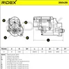 RIDEX 2S0439 Starter Anlasser 2kW für LAND ROVER Range Produktbild-Vorschau 6