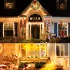 5M Chaîne lumineuse pluie de glace Extérieur Intérieur Voir les images du produit 11