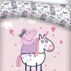 Peppa Pig Bettbezug Unicorn 140 x 200 cm Baumwolle Produktbild-Vorschau 3