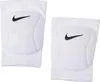 A pair of white Nike volleyball knee pads are shown against a white background. Podgląd zdjęcia produktu