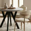 Table ronde extensible pour salle à manger, PERO, style Voir les images du produit 5