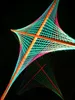 PSYWORK Schwarzlicht 2D StringArt "Papagei", 90cm Produktbild-Vorschau 3