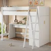 Sweiko Kinder-Hochbett, multifunktionales Kinderbett, mit Produktbild-Vorschau 1