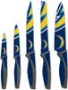 NFL Los Angeles Chargers Küchenmesser 5-teilig Set Football Produktbild-Vorschau 1
