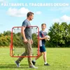 Fußball Rebounder Kickback Tor Rückprallwand Netz für Produktbild-Vorschau 6