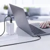 USB-C Kabel 1m, 5A Schnellladen, Weiß Produktbild-Vorschau 3