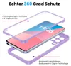 360 Grad Rundum Schutz Handyhülle für Samsung Galaxy A12 Produktbild-Vorschau 3