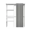 BARI Armoire non extensible blanc 1 tiroir - L 143,5 x P 48 Voir les images du produit 11