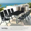 Ensemble de sièges en aluminium 8+1 - gris anthracite Voir les images du produit 4