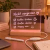 Forever Light FNL-18 LED-nachtlamp met acryl schrijfplank, Productafbeelding-voorbeeld 4