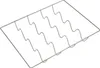 RK Räucher König Fischgrillrost Edelstahl, 340 x 250 mm Produktbild-Vorschau 1