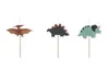 Geburtstagskerzen Dinosaurier 3cm Grün / Braun Produktbild-Vorschau 1