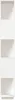 vidaXL Regál na knihy / Room Divider White 80x25x163,5 cm Náhľad obrázku produktu 5