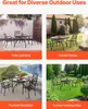 VEVOR terasový stôl záhradný stôl balkónový stôl (1200 x Náhľad obrázku produktu 6