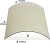 Vetro del caminetto curvo Hark Jado 448x398x422mm Vetro Anteprima dell’immagine prodotto 2