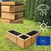 HolzGarden Pflanzkübel Set 3 Stück Holz Teak Imprägniert Produktbild-Vorschau 6