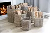 Weidenkörbe Rund Natural-Grey 3er-Set Produktbild-Vorschau 6