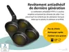poêle à œufs au plat endusor pour tous les types de cuisinières pour cuire des œufs poêle pour œufs Voir les images du produit