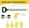 Fugenpistole für Mörtel, Edelstahl Mörtelspritze Produktbild-Vorschau 6